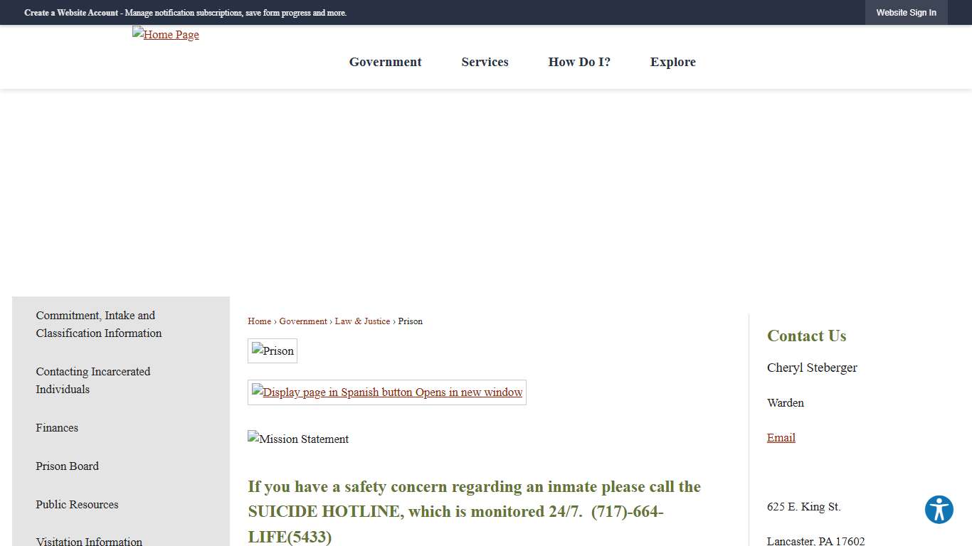 | Lancaster County, PA - Official Website